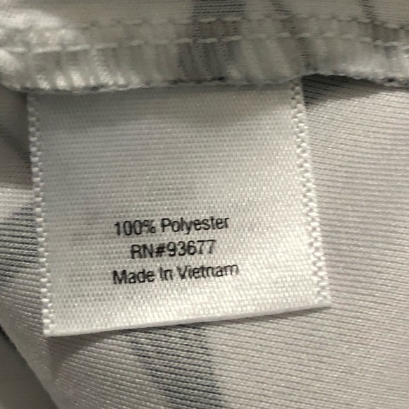 XERSION - WHITE & BLACK RUNNING JACKET / TOP GEOMETRIC PATTERN & REFLECTIVE-B11 - Picture 7 of 12